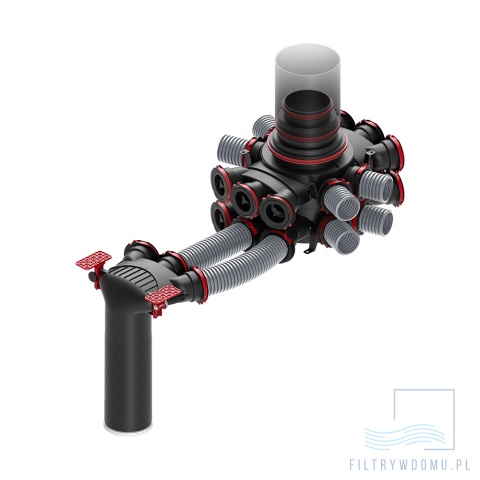 Skrzynka rozdzielcza 10×75mm Heatpex Aria Connect