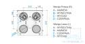 Rekuperator iZZi V.302 ERV +moduł WiFi + moduł stałego przepływu (wersja lewa)