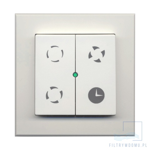 Panel sterowania i przełącznik RF rekuperatora Kermi Boost X350