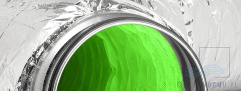 Tłumik elastyczny Greendec Sanitized izolowany fi 200 (50mm) 1mb Tłumik elastyczny Greendec Sanitized izolowany fi 200 (50mm) 1mb