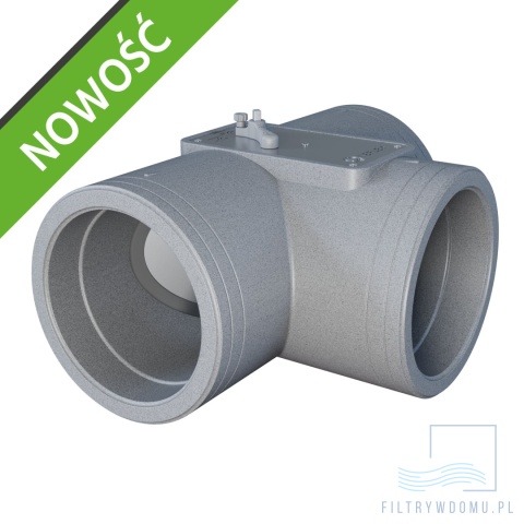 PEFLEX EPS 2.0 – trójnik z przepustnicą regulacyjną Ø160/Ø200 mm – przyłącza"