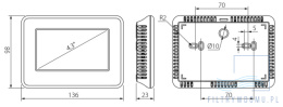 Panel sterowania A25 Vents Group