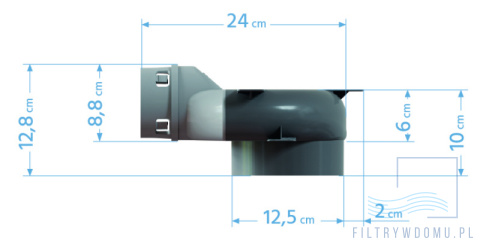 Skrzynka rozprężna Pe-Flex 3x75mm nyplowa (montaż podłoga) Skrzynka rozprężna Pe-Flex 3x75mm nyplowa (montaż podłoga)