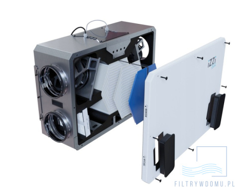 Rekuperator iZZi 302 ERV + sterownik STANDARD + moduł stałego przepływu (wersja lewa) Rekuperator iZZi 302 ERV + sterownik STANDARD + moduł stałego przepływu (wersja lewa)